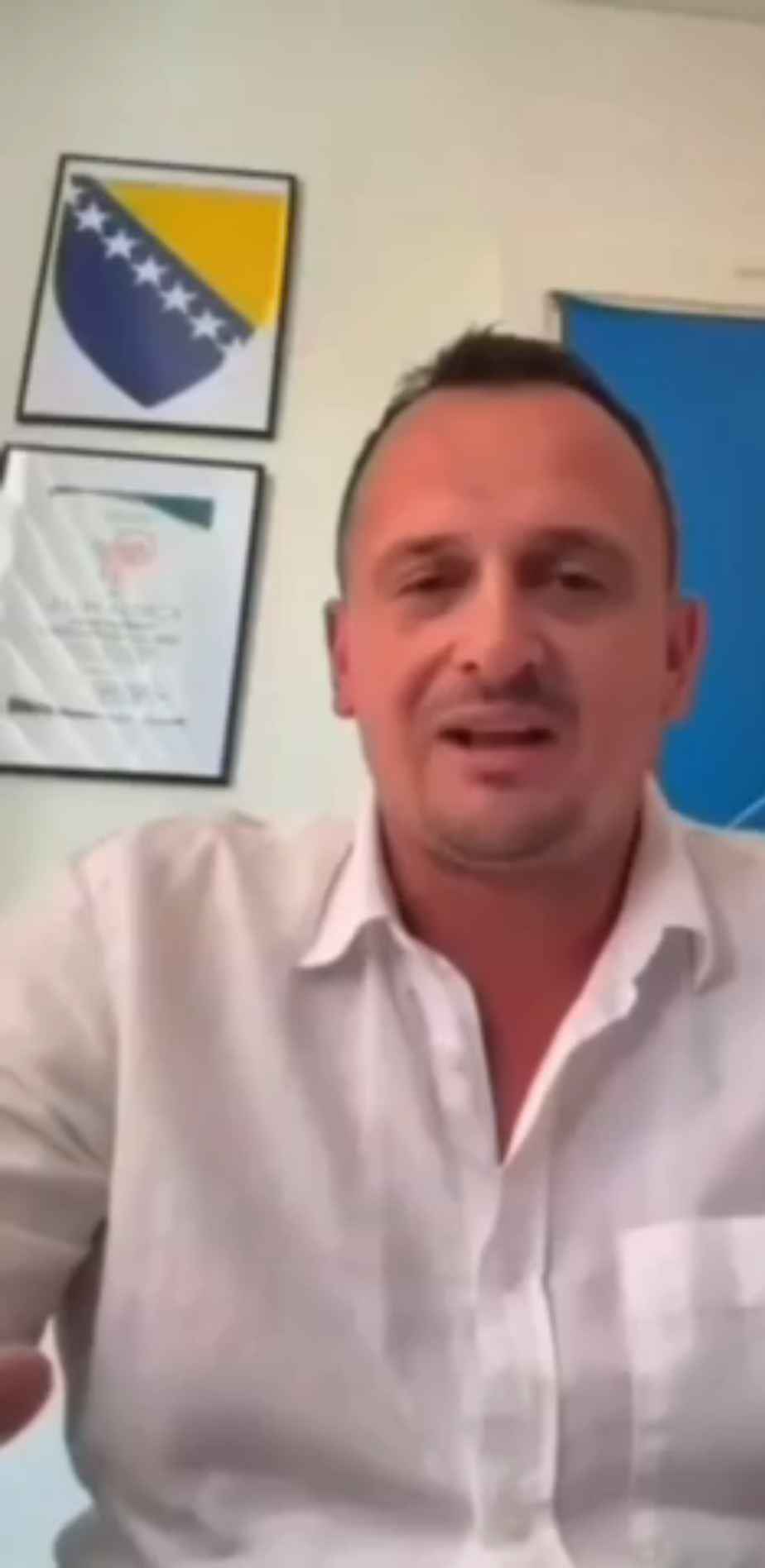 Senad Sadiković, predsjednik Sindikata zdravstva KS